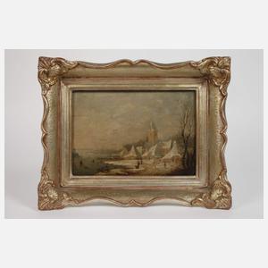 Antike Winterlandschaft