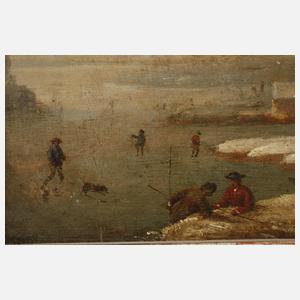 Antike Winterlandschaft