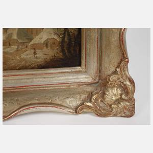 Antike Winterlandschaft