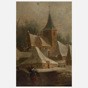 Holländische Winterlandschaft