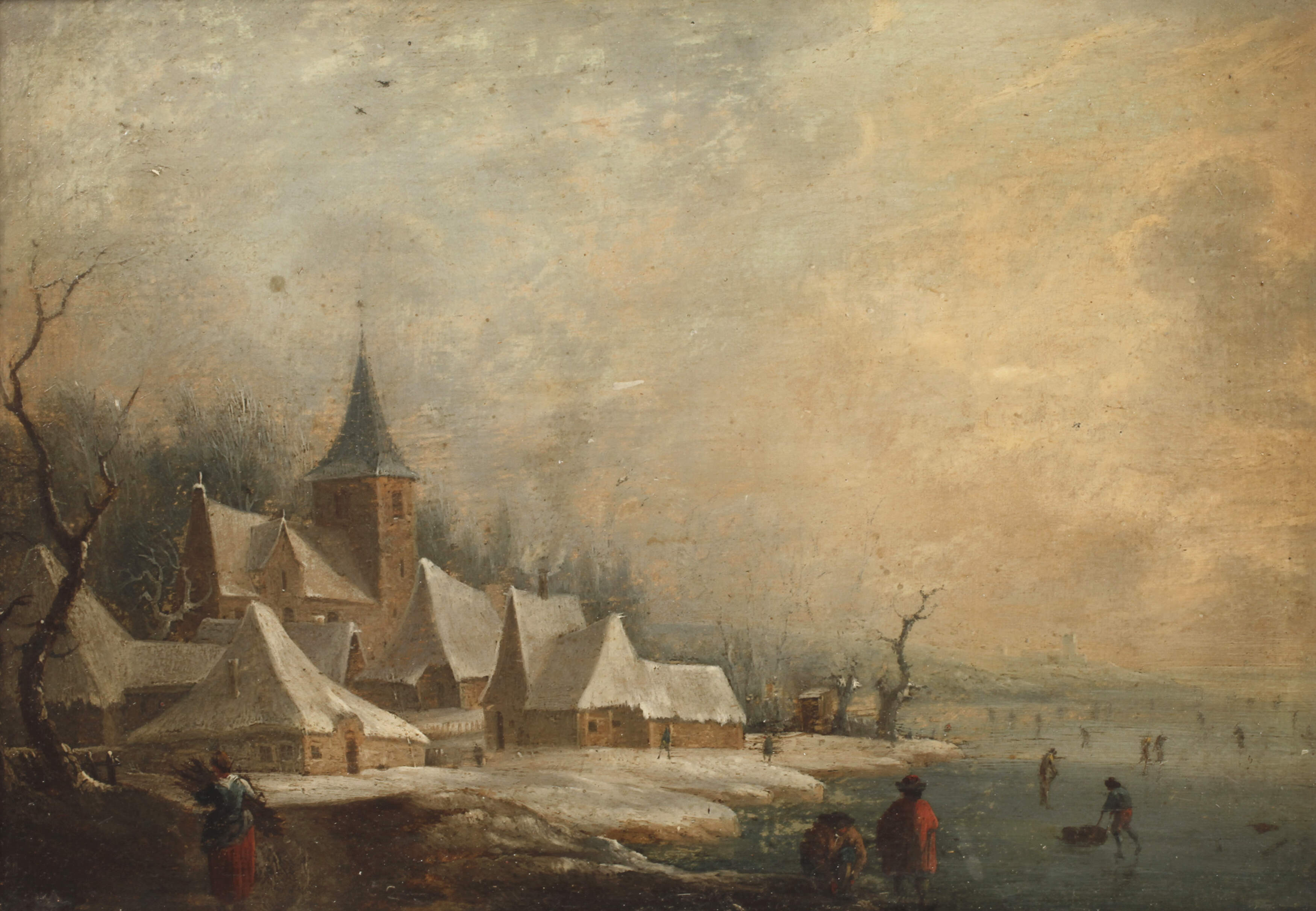 Holländische Winterlandschaft