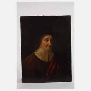 Herr im Renaissancekostüm