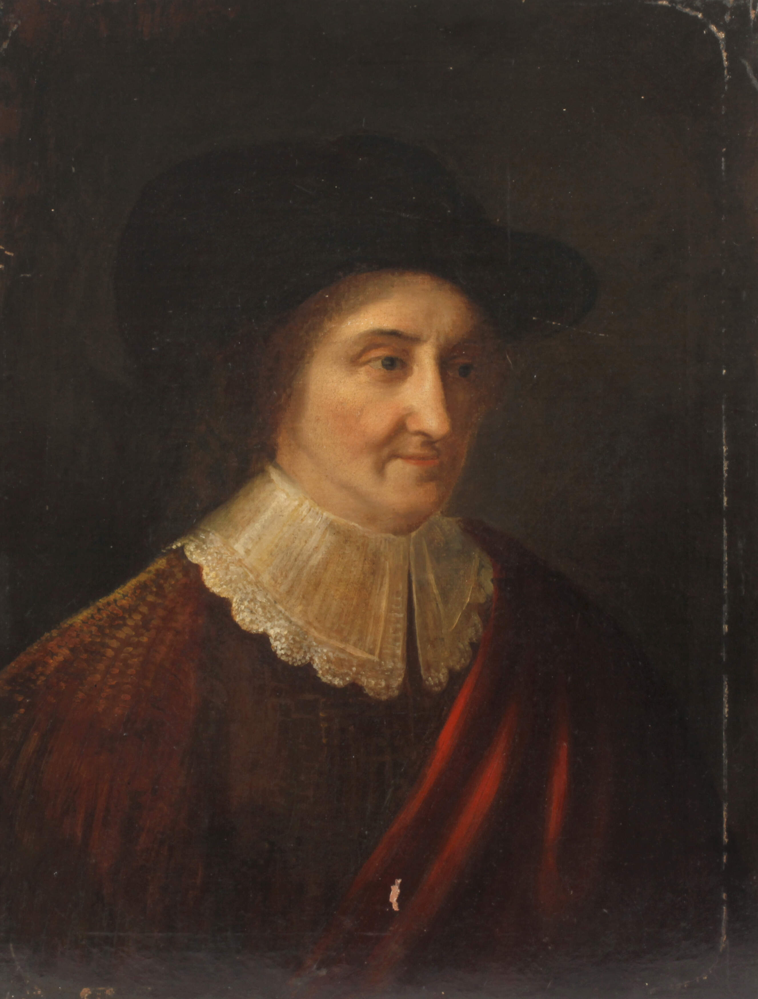 Herr im Renaissancekostüm