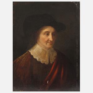 Herr im Renaissancekostüm