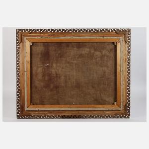 Barockportrait Frau mit Rose