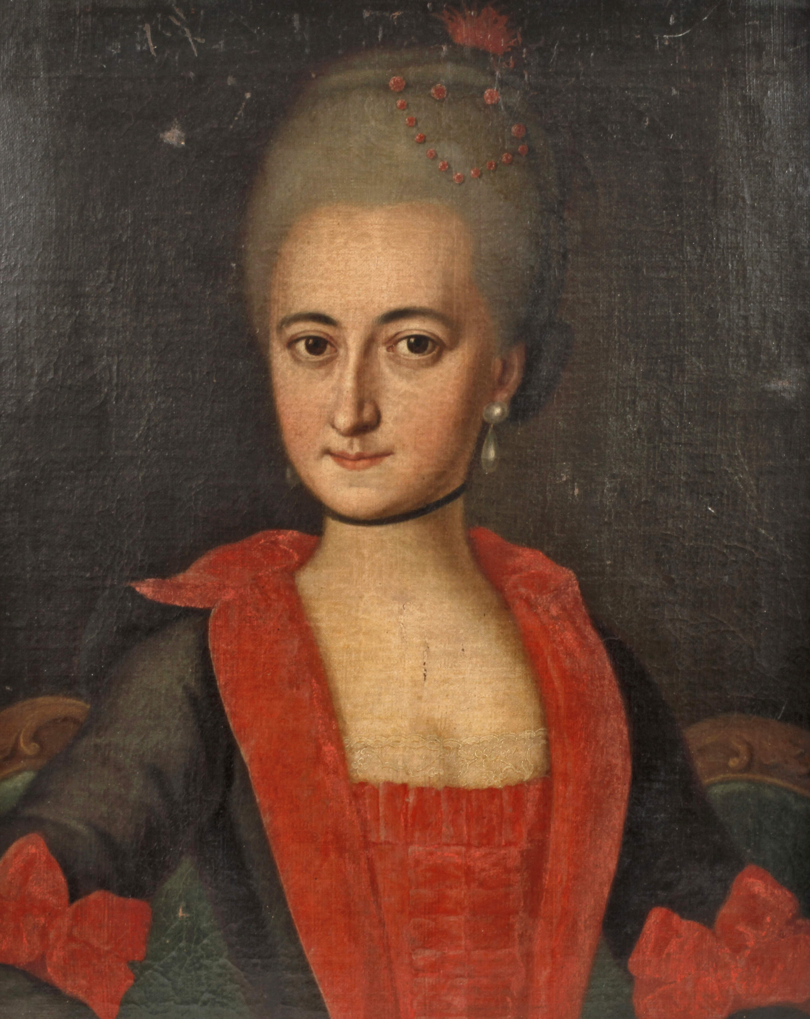 Barockes Portrait einer Gräfin