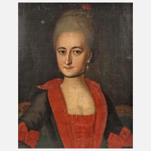 Barockes Portrait einer Gräfin