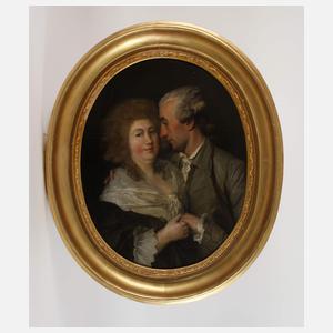 Klassizistisches Doppelportrait