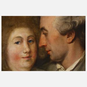 Klassizistisches Doppelportrait