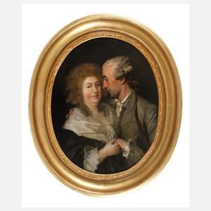 Klassizistisches Doppelportrait