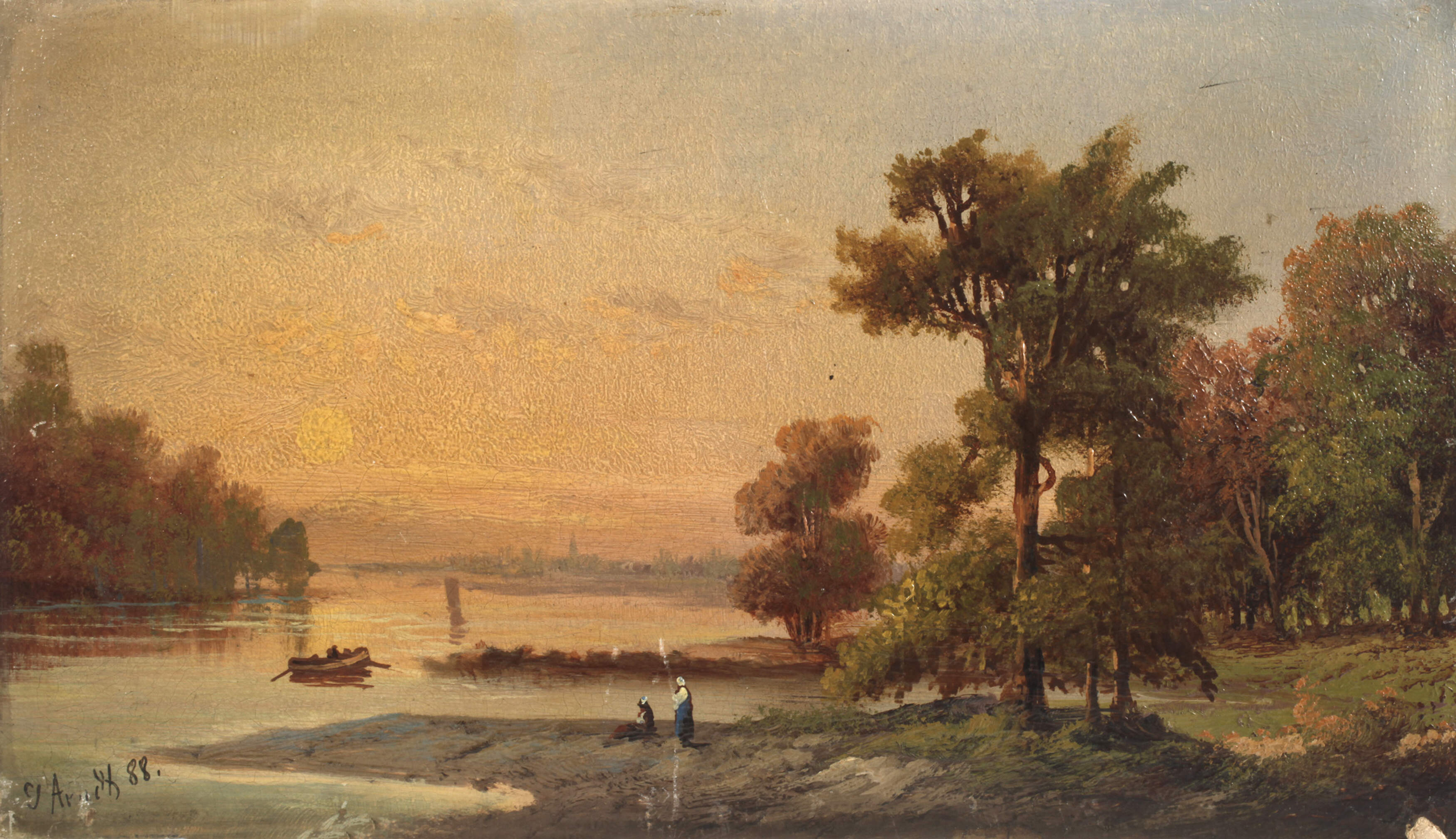 G. Arndt, "Märkische Sommerlandschaft"