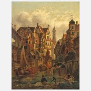 Carl Heinrich Beichling, "Fled in alt Hamburg"