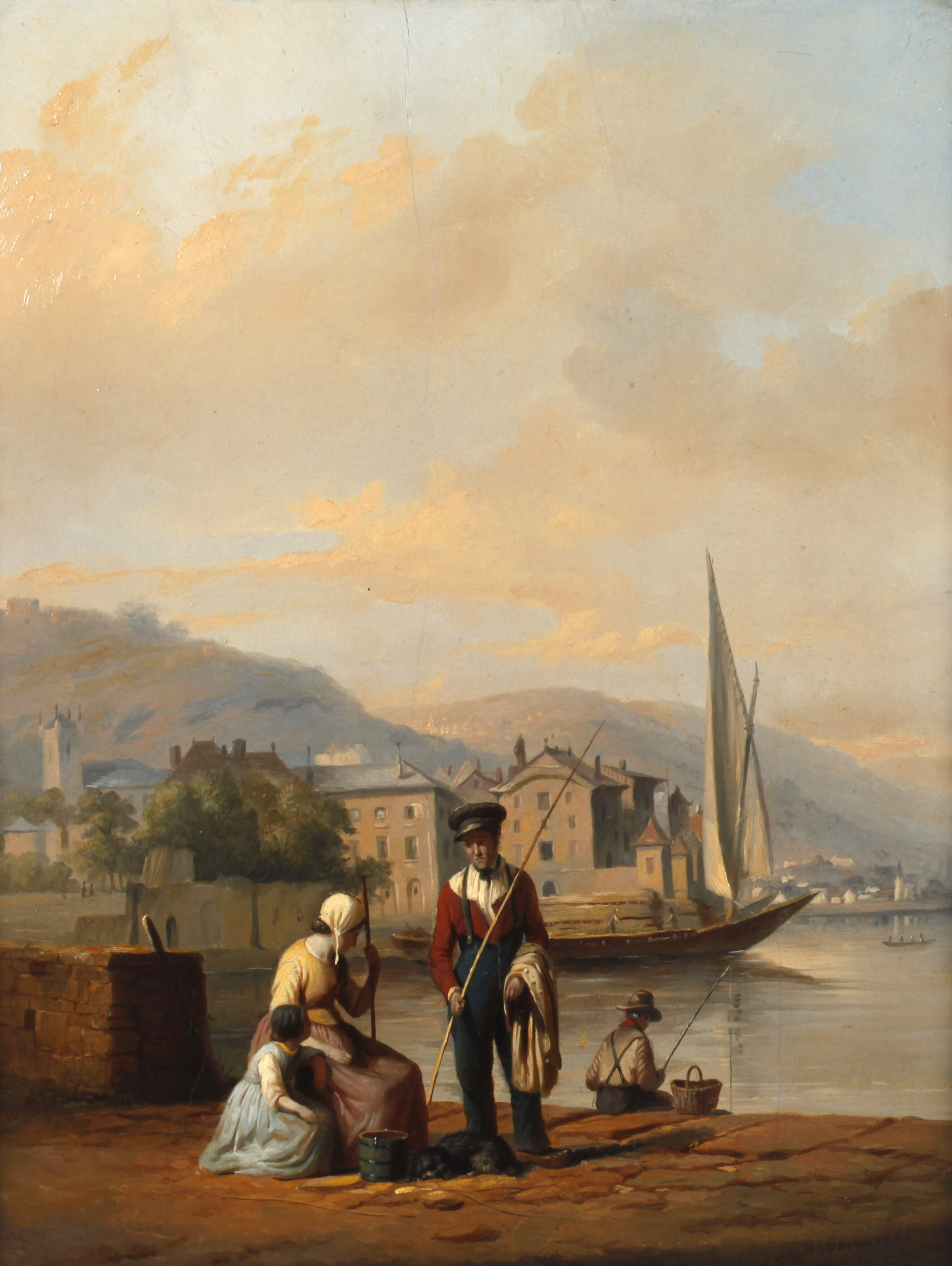 Henri de Pratere, Der Fischer