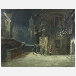 Hugo Diez, Nächtliches Ständchen nach Spitzweg