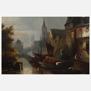 Fanny Engel, Romantische Altstadtansicht