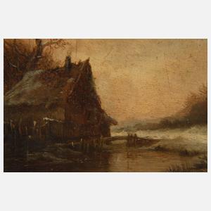 Georg Höhn, Winterabend