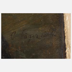 Carl Jäger, attr., Damenportrait