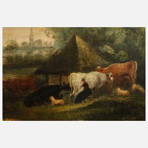 Pieter Gerardus van Os, attr., Bukolische Szene