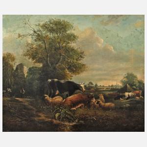 Pieter Gerardus van Os, attr., Bukolische Szene