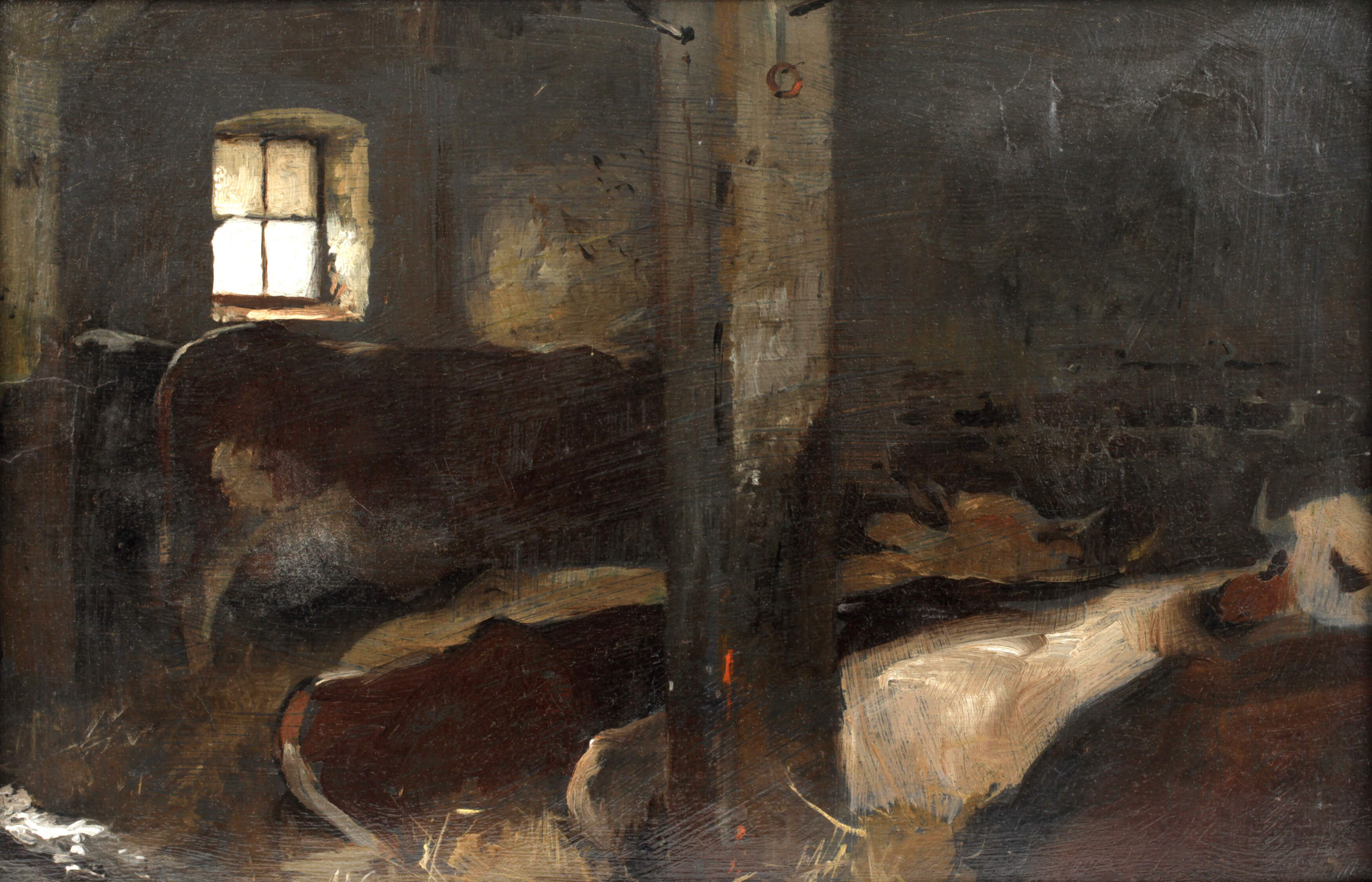 Carl Roux, attr., Rinderstudie