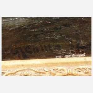 Friedrich von Schennis, Nächtliches Seestück