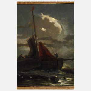 Friedrich von Schennis, Nächtliches Seestück