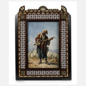 Antonio Scognamiglio, Straßenmusikant in Kairo