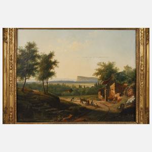 Frans Swagers, attr., Sommerliche Landstraße