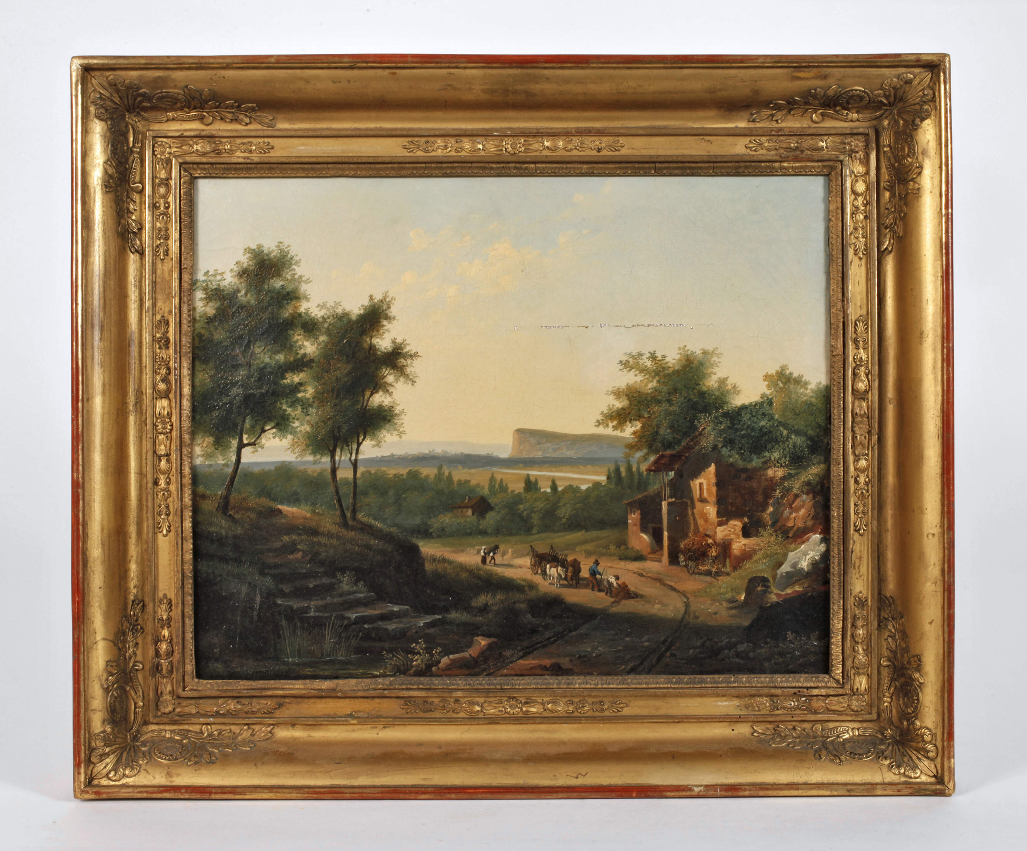 Frans Swagers, attr., Sommerliche Landstraße