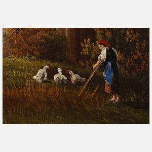 Julius Zopf, Bauernhäuser am See