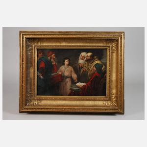 nach Heinrich Hofmann, Der Jesusknabe im Tempel