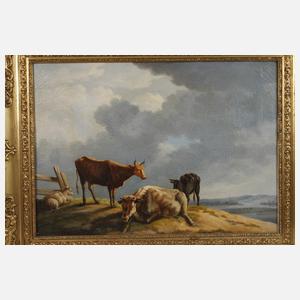 Paar Tierstücke Biedermeier