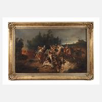 Imposante Schlachtenszene der Befreiungskriege111