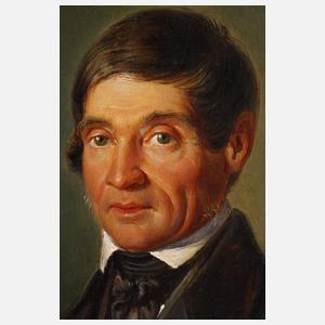 Biedermeier-Herrenportrait