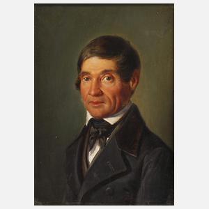 Biedermeier-Herrenportrait