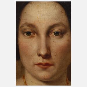 Biedermeierliches Damenportrait