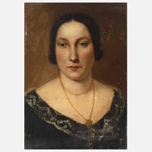 Biedermeierliches Damenportrait