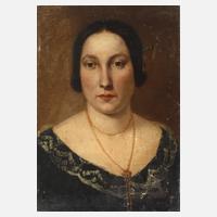 Biedermeierliches Damenportrait111