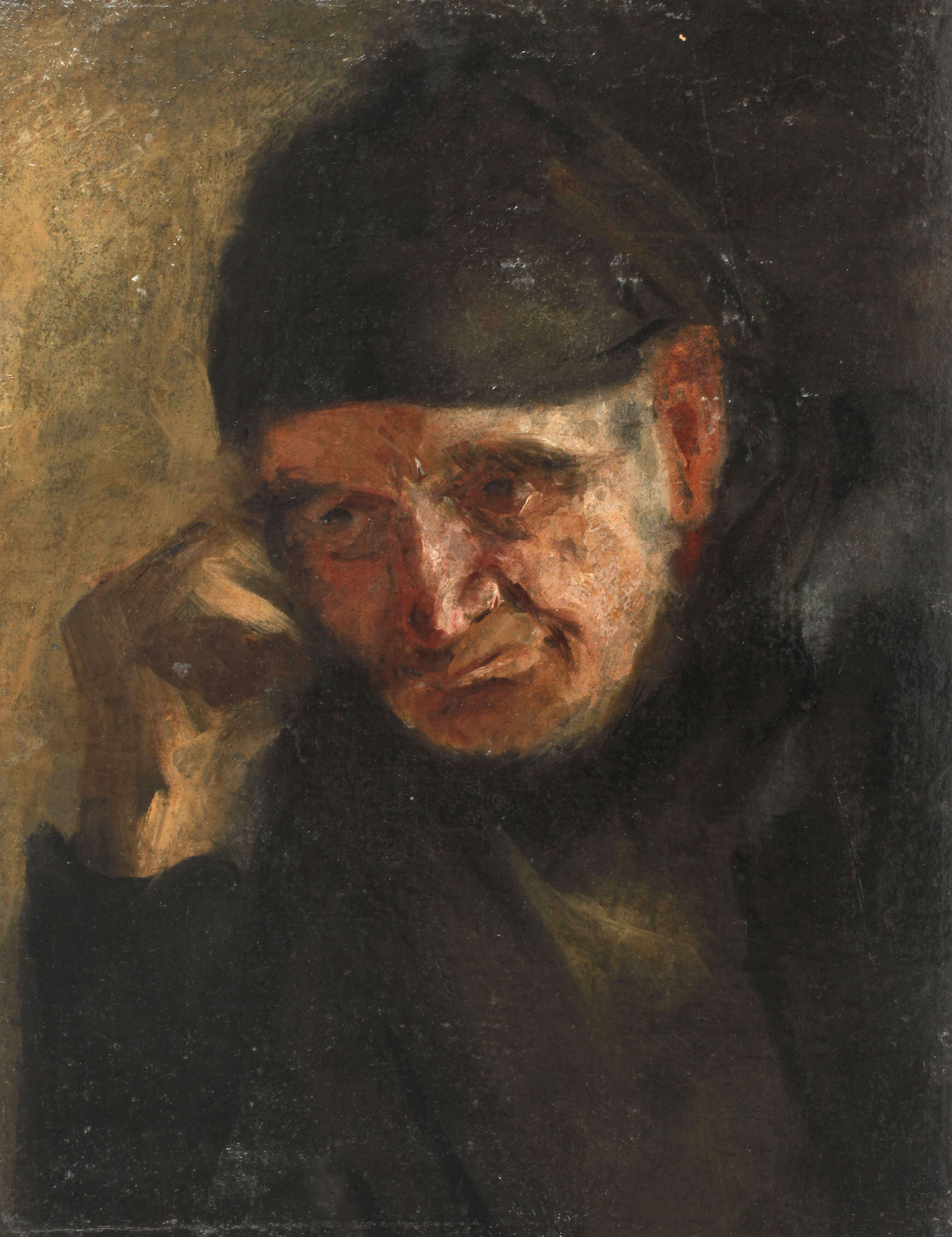 Portraitstudie eines älteren Herrn