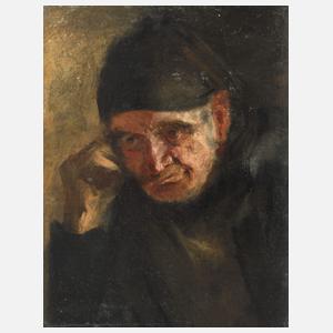 Portraitstudie eines älteren Herrn