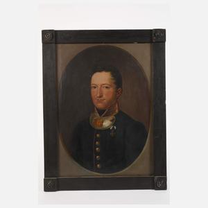 Paar Portraitpendants derer von Hirschberg