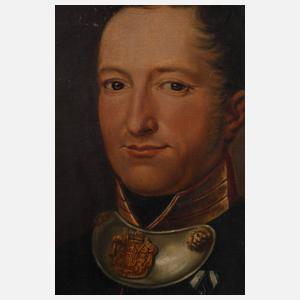 Paar Portraitpendants derer von Hirschberg