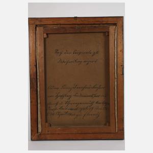 Paar Portraitpendants derer von Hirschberg