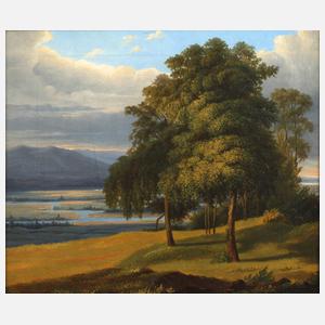 Romantische Sommerlandschaft