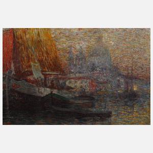 Segelboote vor Venedig