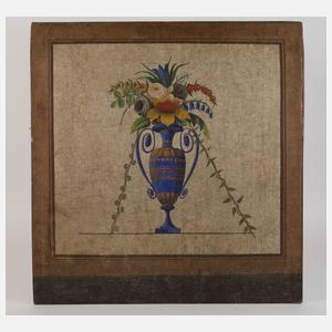 Wanddekoration mit Amphore