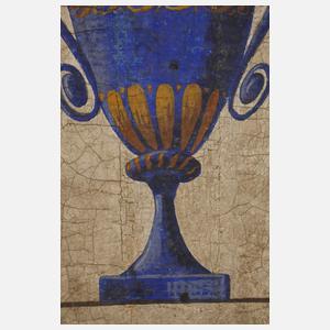 Wanddekoration mit Amphore