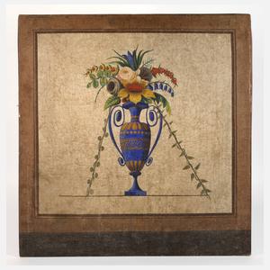 Wanddekoration mit Amphore