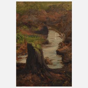 Max Asperger, Bach am Waldesrand