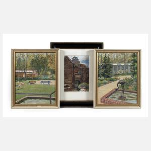 Ferdinand Barth, Drei Ölgemälde